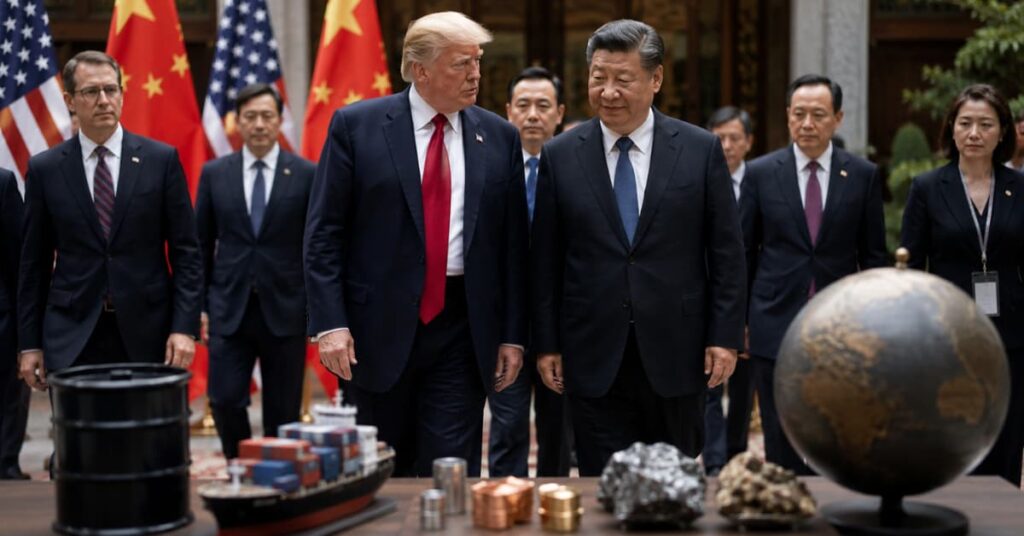 Trump llega a China mientras mercados vigilan yuan dólar y tierras raras